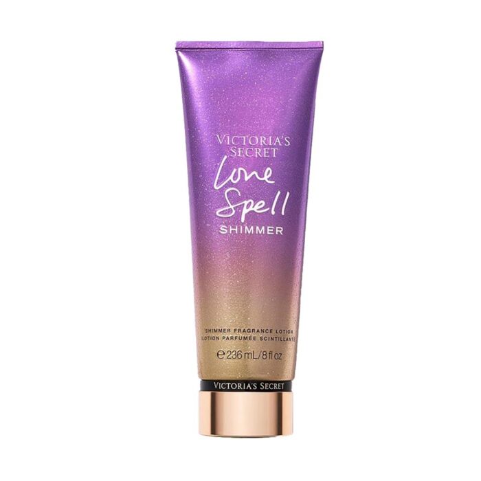 Victorias secret Love Spell Shimmer Fragrance Lotion www.atrinstar.ir