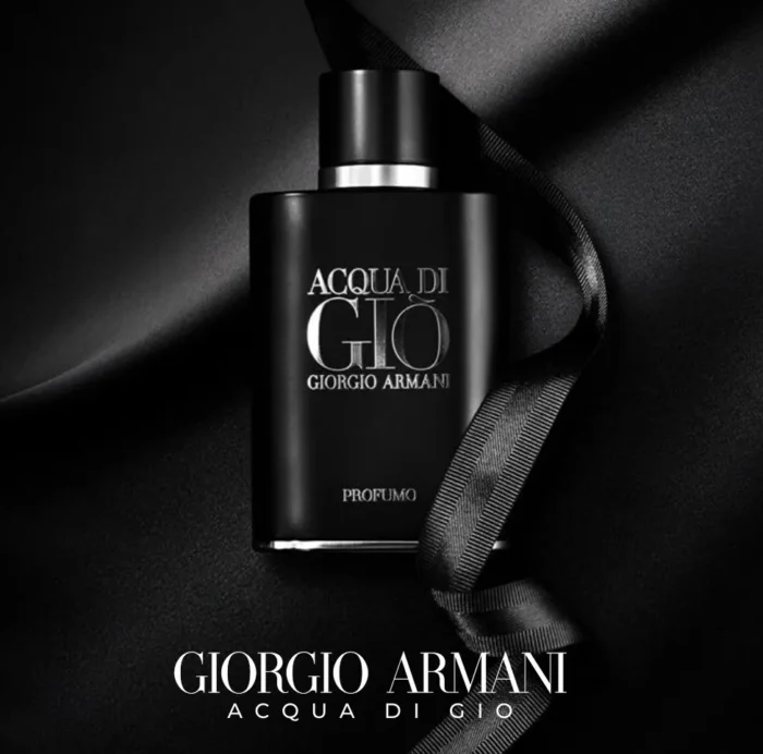 عطر ادکلن جورجیو آرمانی آکوا دی جیو پرفومو (جیو مشکی) | Giorgio Armani Acqua di gio profumo