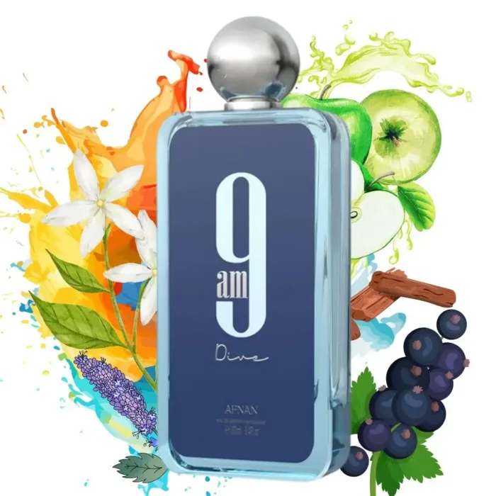 عطر ادکلن افنان 9 ای ام دایو | Afnan 9am Dive