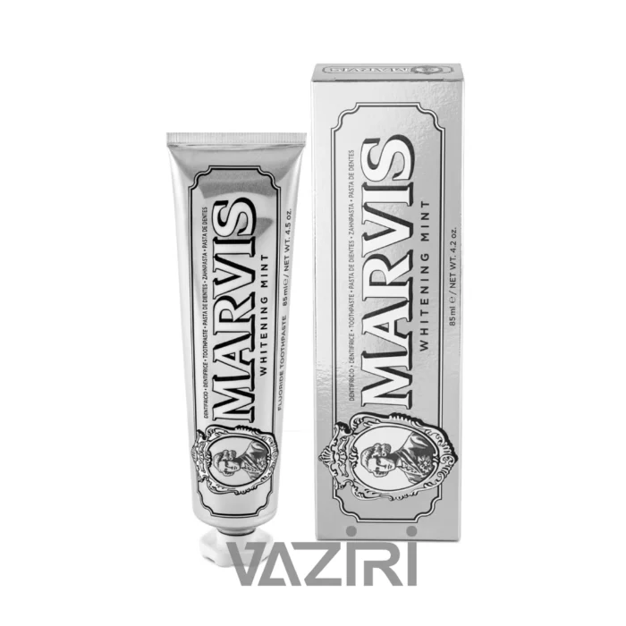 خمیر دندان سفید کننده مارویس مدل WHITENING