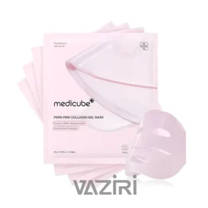 ماسک صورت هیدروژلی کلاژن و PDRN مدی کیوب |medicube pdrn pink collagen gel mask