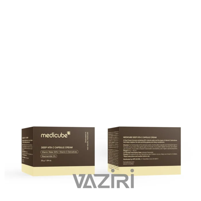 کرم کپسول ویتامین سی عمیق مدی کیوب|medicube Deep Vita C Capsule Cream