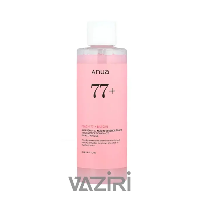 تونر اسنس هلو و نیاسینامید آنوا | Anua Peach 77 Niacin Essence Toner 250ml