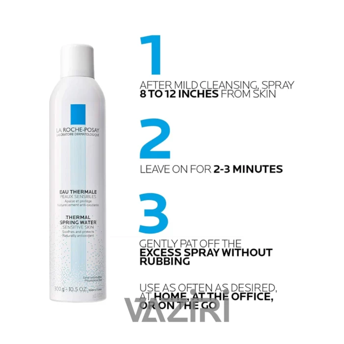 اسپری آب لاروش پوزای | la roche posay eau thermale peaux sensibles
