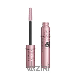 ریمل میبلین مدل اسکای های حجم دهنده و بلند کننده | maybelline lash sensational sky high mascara
